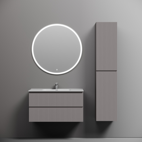 Тумба под раковину Sancos SNOB T SNT90SM 89х45х50 подвесная цвет бежевый - фото 2